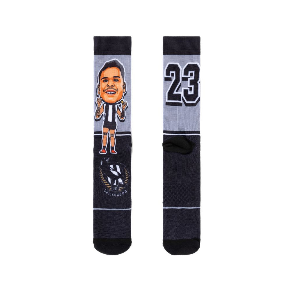 Collingwood Adults Henrik Socks Hill | Official Collingwood FC Merchandise