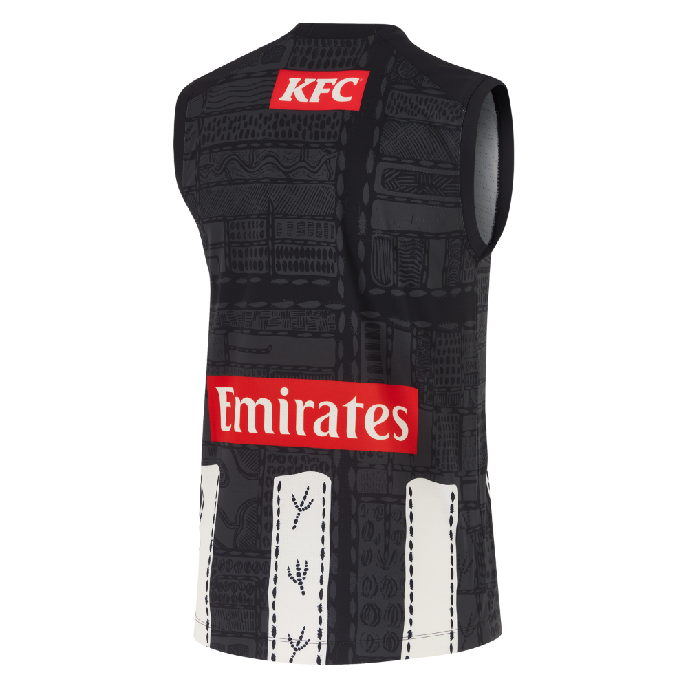 Collingwood 2025 Nike Adults Indigenous Guernsey | Official Collingwood FC Merchandise