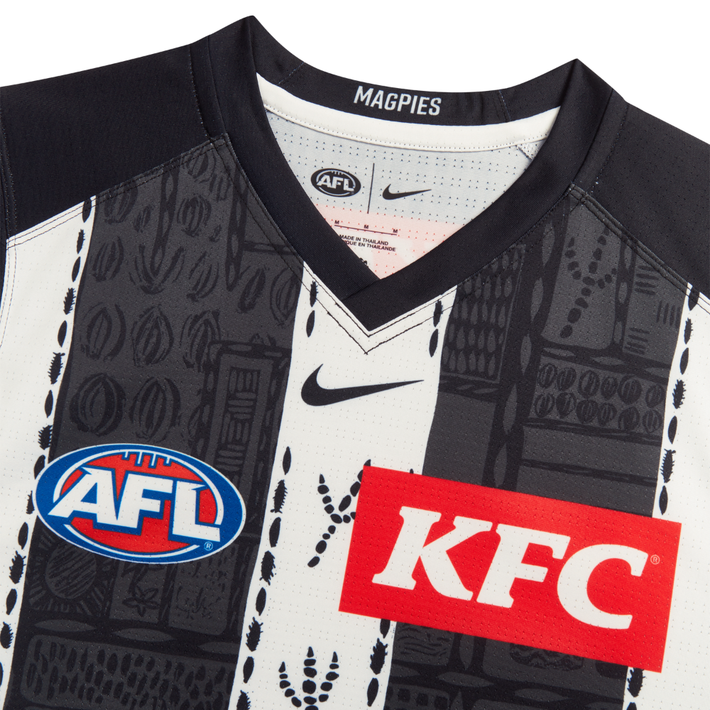 Collingwood 2025 Nike Adults Indigenous Guernsey | Official Collingwood FC Merchandise