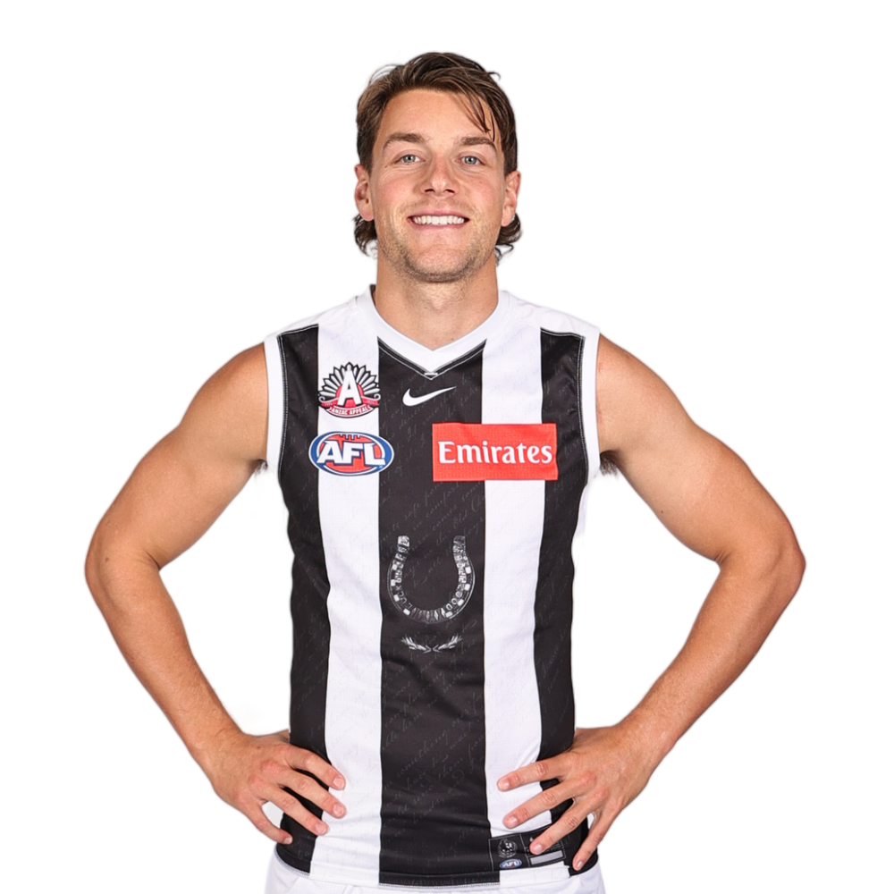 Collingwood 2025 Nike Adults ANZAC Guernsey - Front View