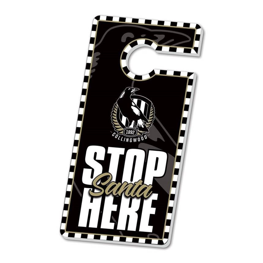 Collingwood Christmas Door Hanger | Official Collingwood FC Merchandise
