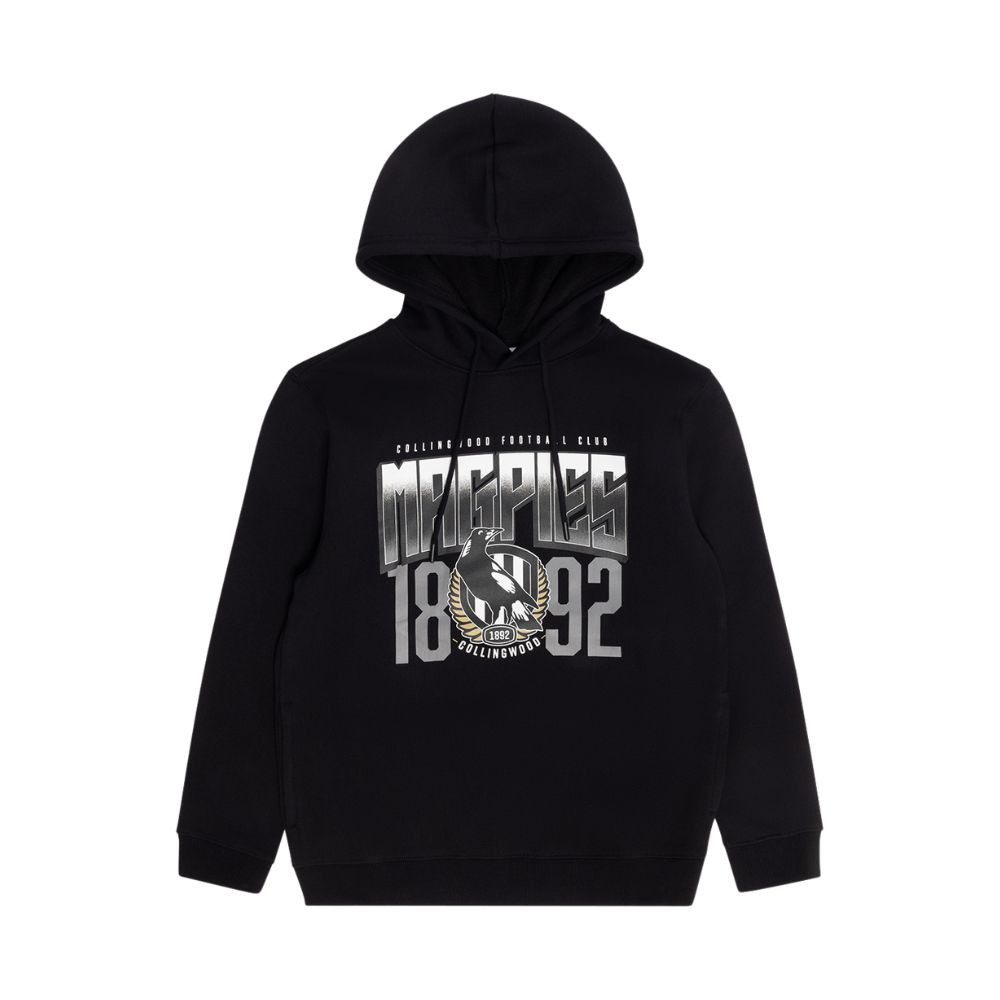 Collingwood Youth Supporter Logo Hood | Official Collingwood FC Merchandise