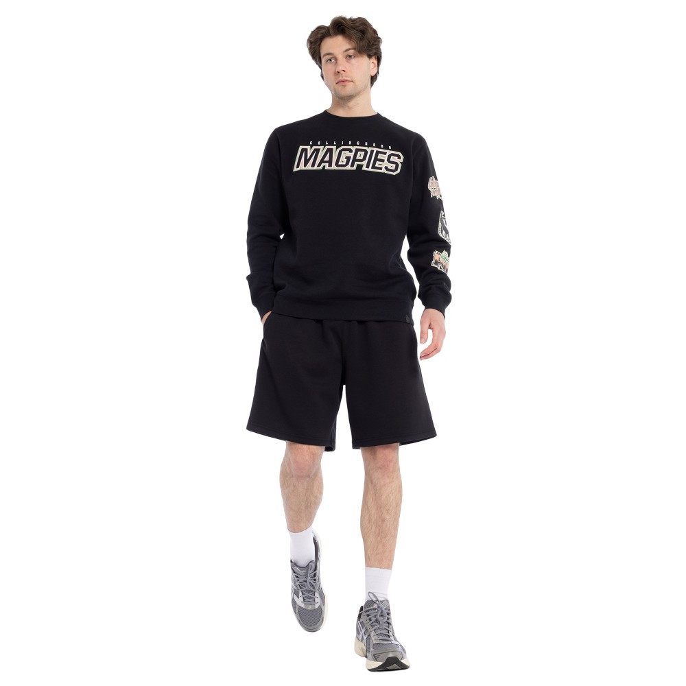 Collingwood Mens Multi Logo Crew | Official Collingwood FC Merchandise