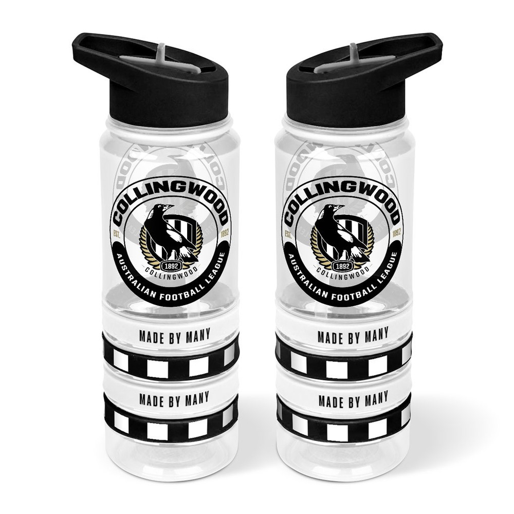 Collingwood Tritan Water Bottle & Bands | Official Collingwood FC Merchandise