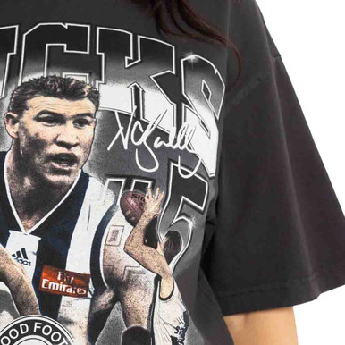 Collingwood Mitchell & Ness Nathan Buckley Tee | Official Collingwood FC Merchandise