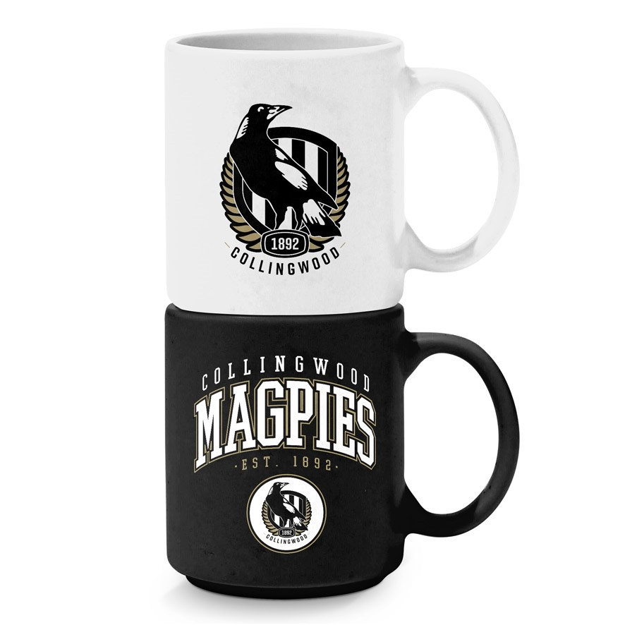 Collingwood Stackable Mugs | Official Collingwood FC Merchandise