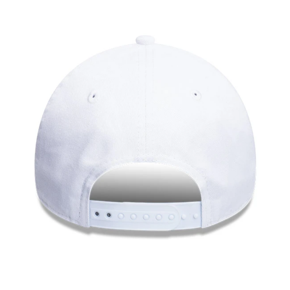 Collingwood New Era 9FORTY A-Frame Basic White Cap | Official Collingwood FC Merchandise