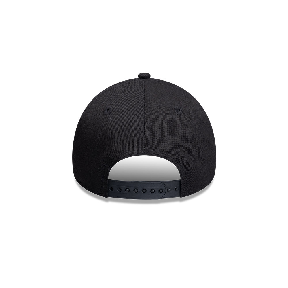 Collingwood New Era 9FORTY A-Frame Basic Black Cap