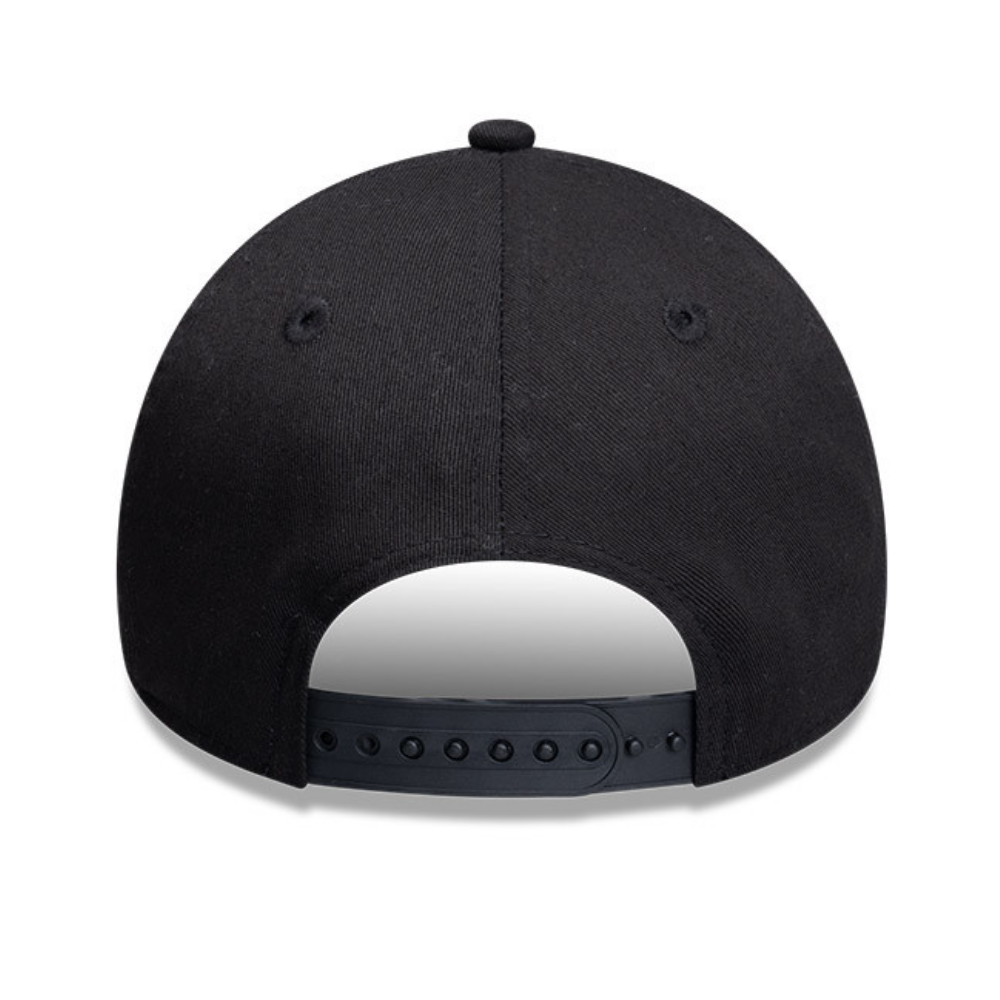 Collingwood New Era 9FORTY A-Frame Basic Black Cap