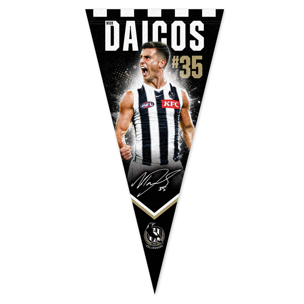 Collingwood Nick Daicos Pennant | Official Collingwood FC Merchandise