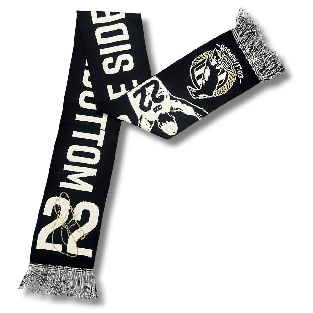 Collingwood Steele Sidebottom Limited-Edition Player Scarf