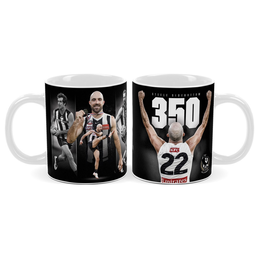 Collingwood Steele Sidebottom 350 Game Limited-Edition Mug