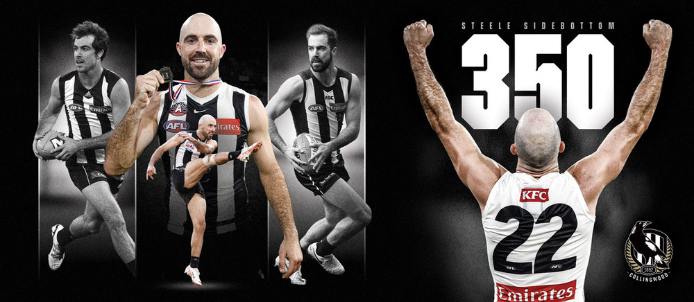 Collingwood Steele Sidebottom 350 Game Limited-Edition Mug