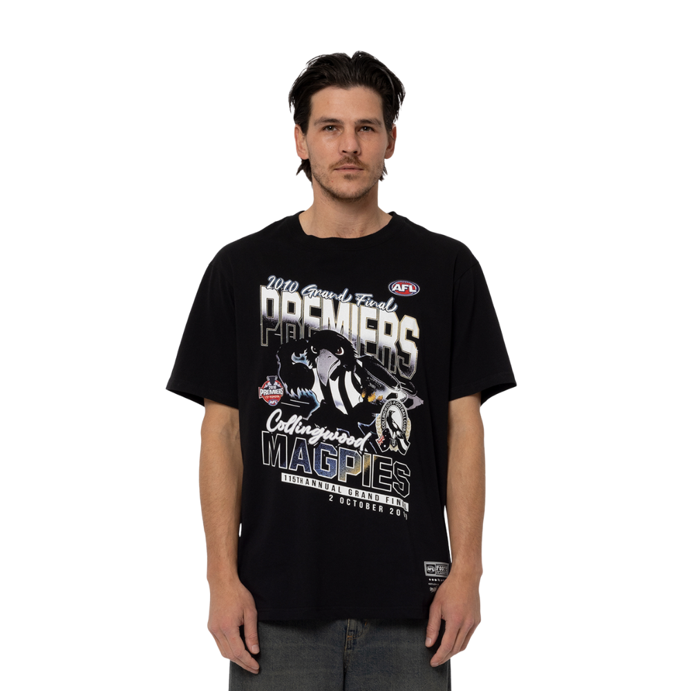 Collingwood Mitchell & Ness 2010 Premiers Tee | Official Collingwood FC Merchandise