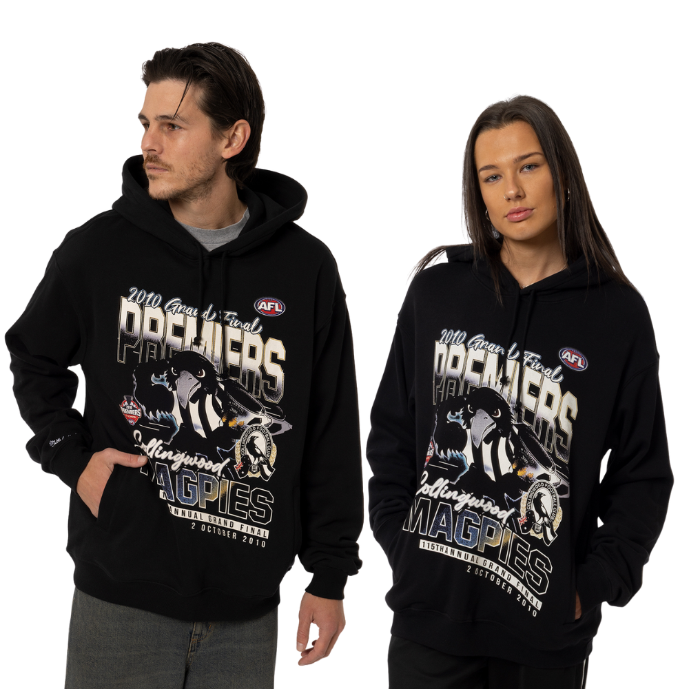 Collingwood Mitchell & Ness 2010 Premiers Hood | Official Collingwood FC Merchandise