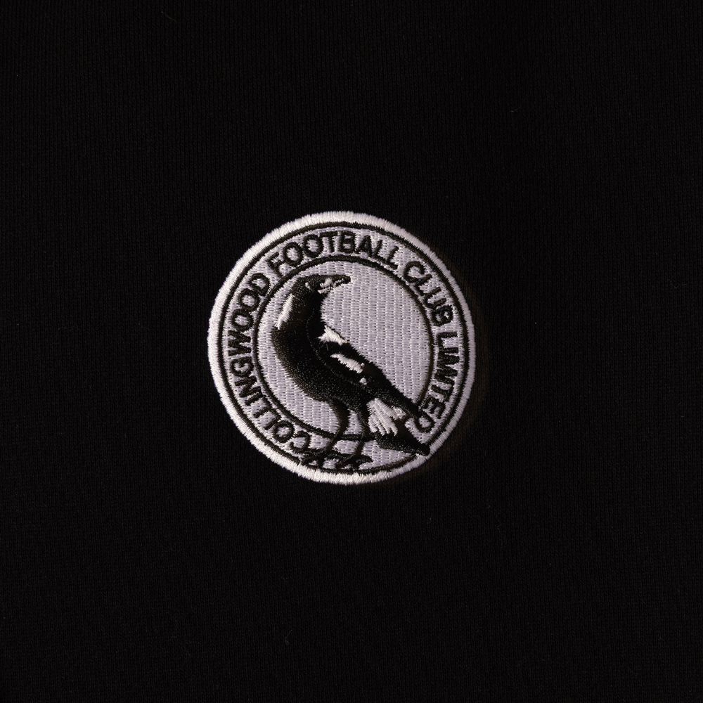 Collingwood Logo Basic Box Black Hood | Official Collingwood FC Merchandise