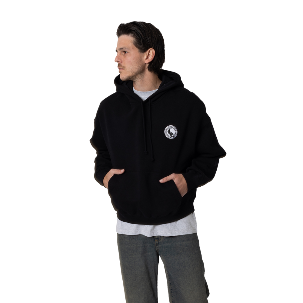 Collingwood Logo Basic Box Black Hood