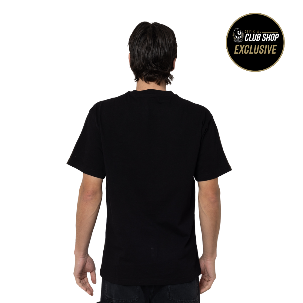Collingwood Logo Basic Black Tee