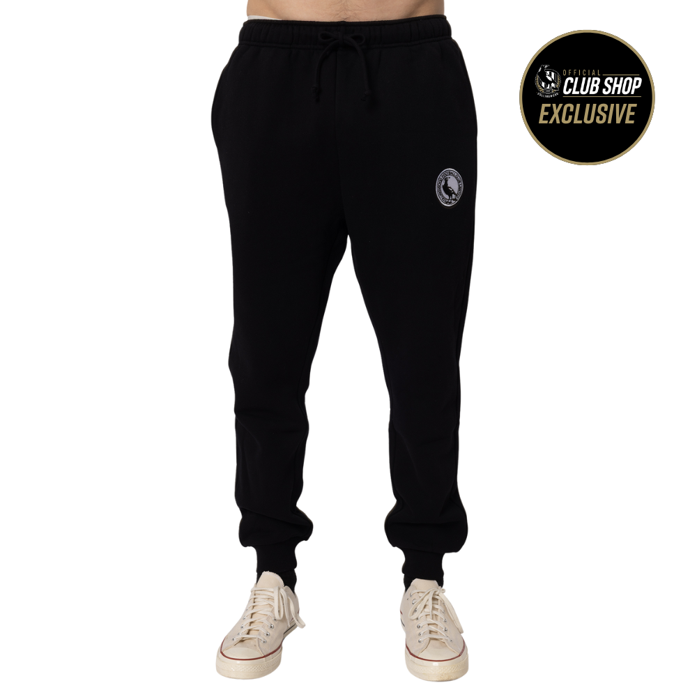 Collingwood Logo Basic Fleece Trackpants