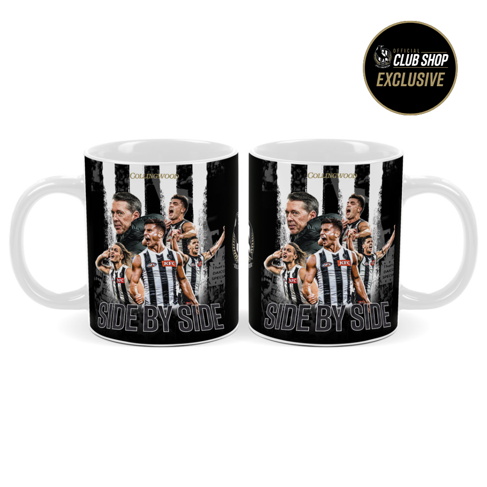 Collingwood Side By Side Mug | Official Collingwood FC Merchandise