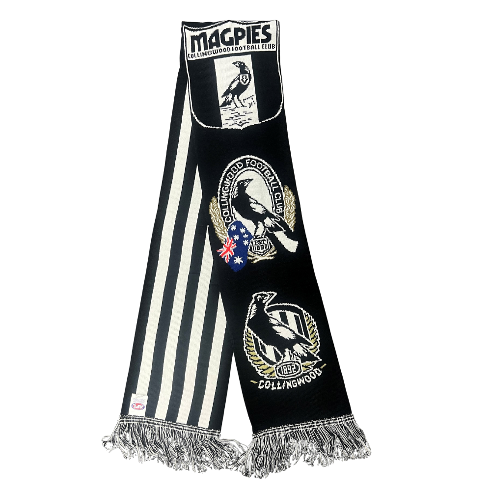 Collingwood Heritage Logos Scarf