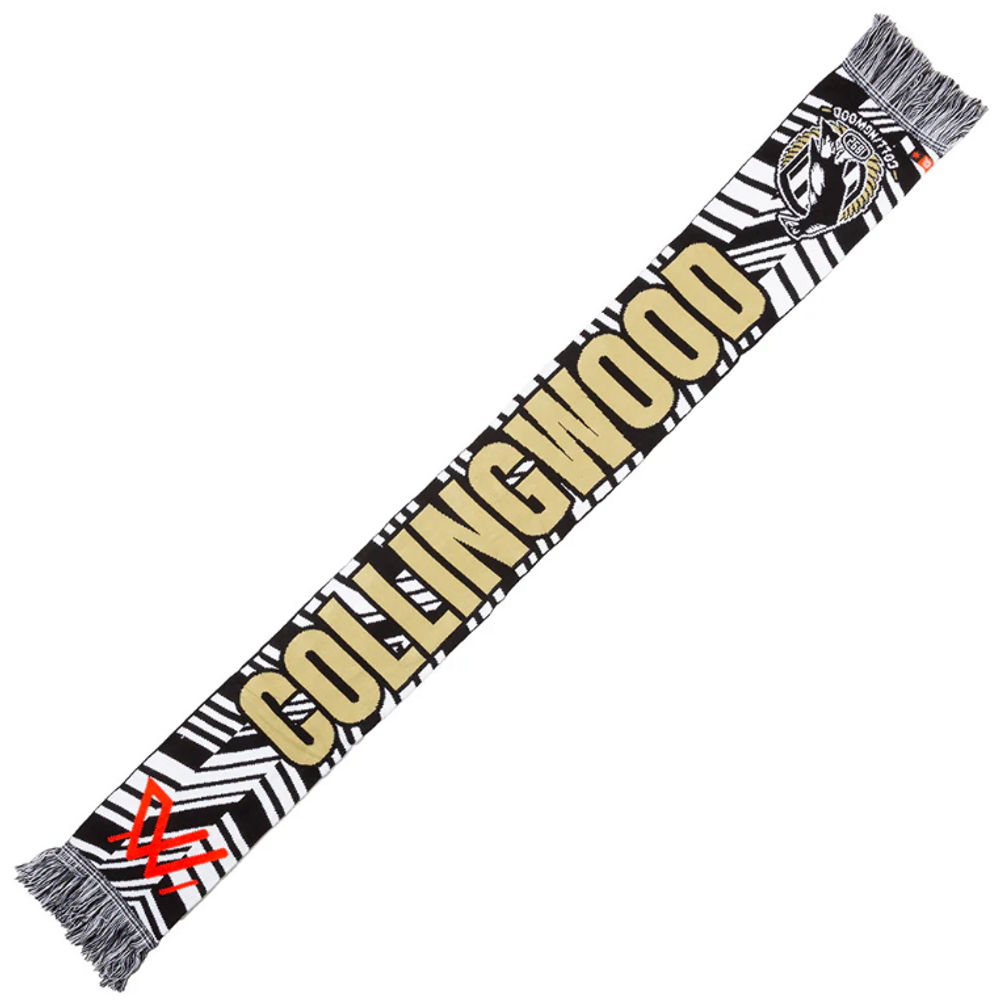 Collingwood AFLW Supporter Scarf