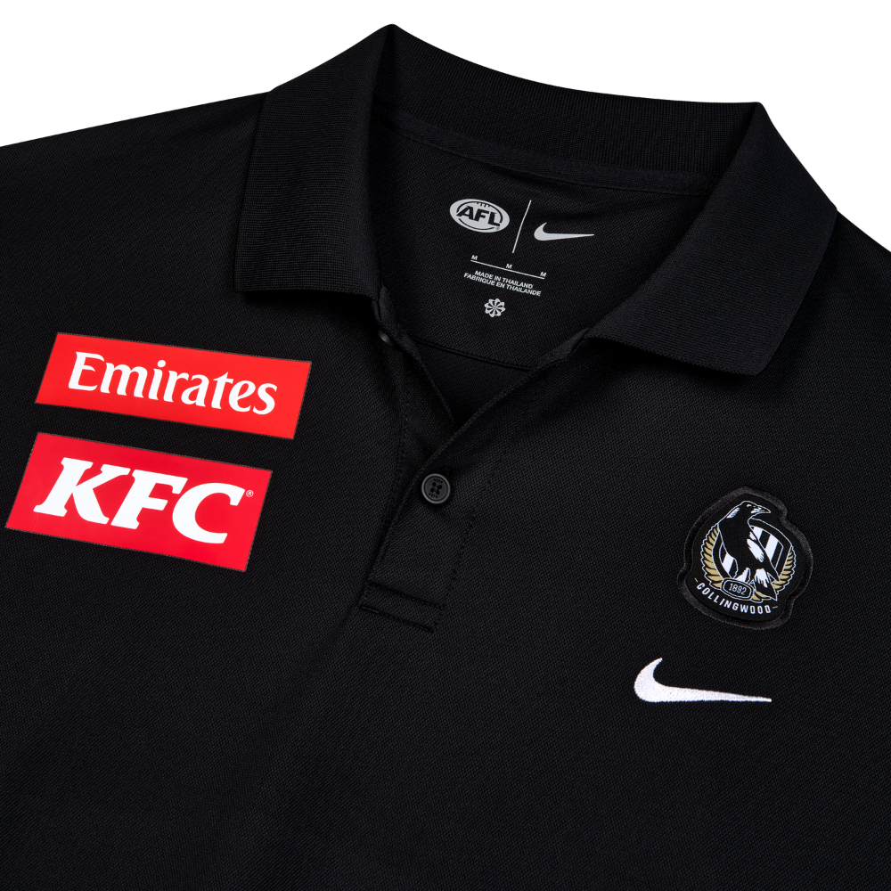 Collingwood 2026 Nike Mens Team Polo | Official Collingwood FC Merchandise