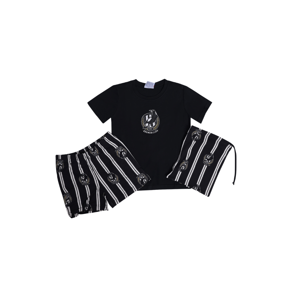Collingwood Kids Gameday PJ Set