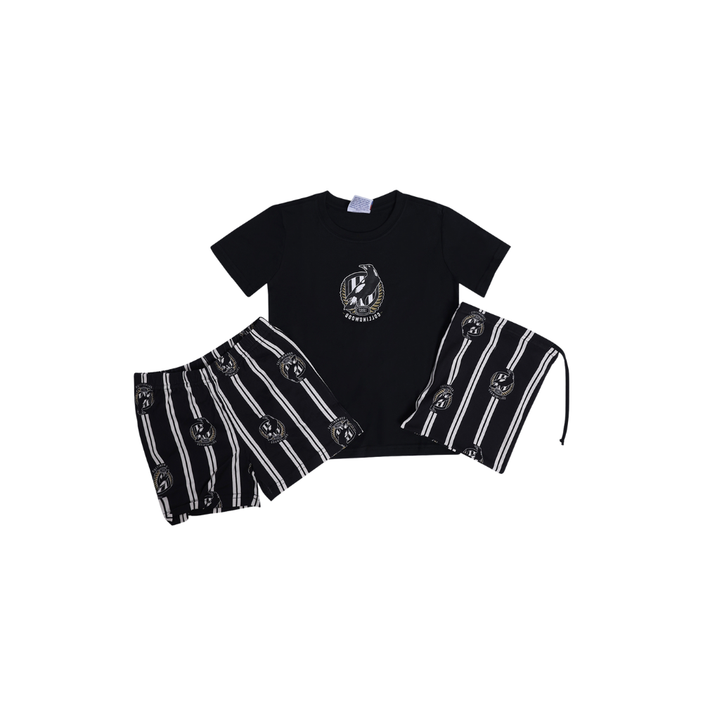 Collingwood Kids Gameday PJ Set | Official Collingwood FC Merchandise