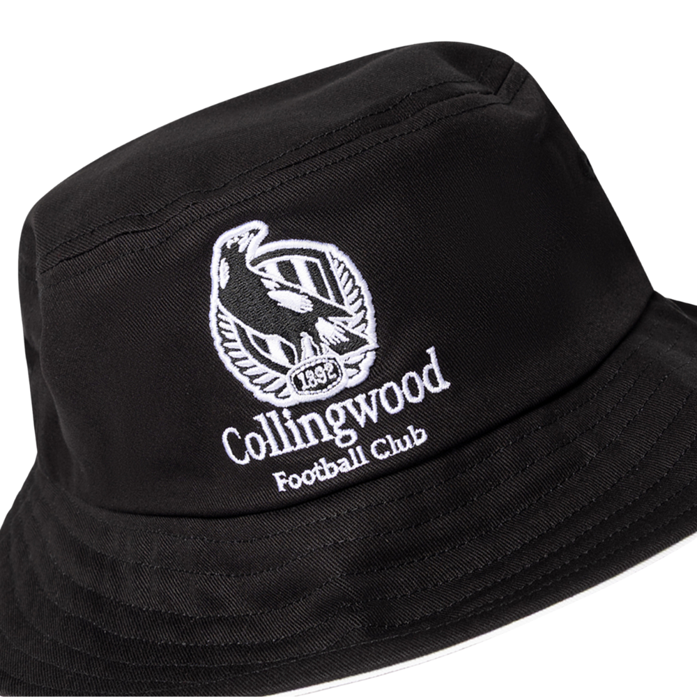 Collingwood Crest Bucket Hat | Official Collingwood FC Merchandise