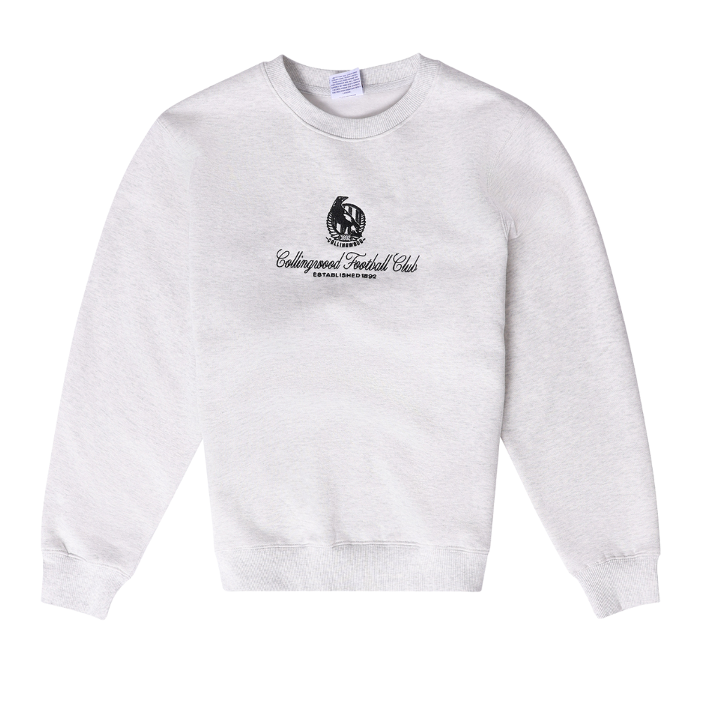 Collingwood Womens Crest Crew | Official Collingwood FC Merchandise