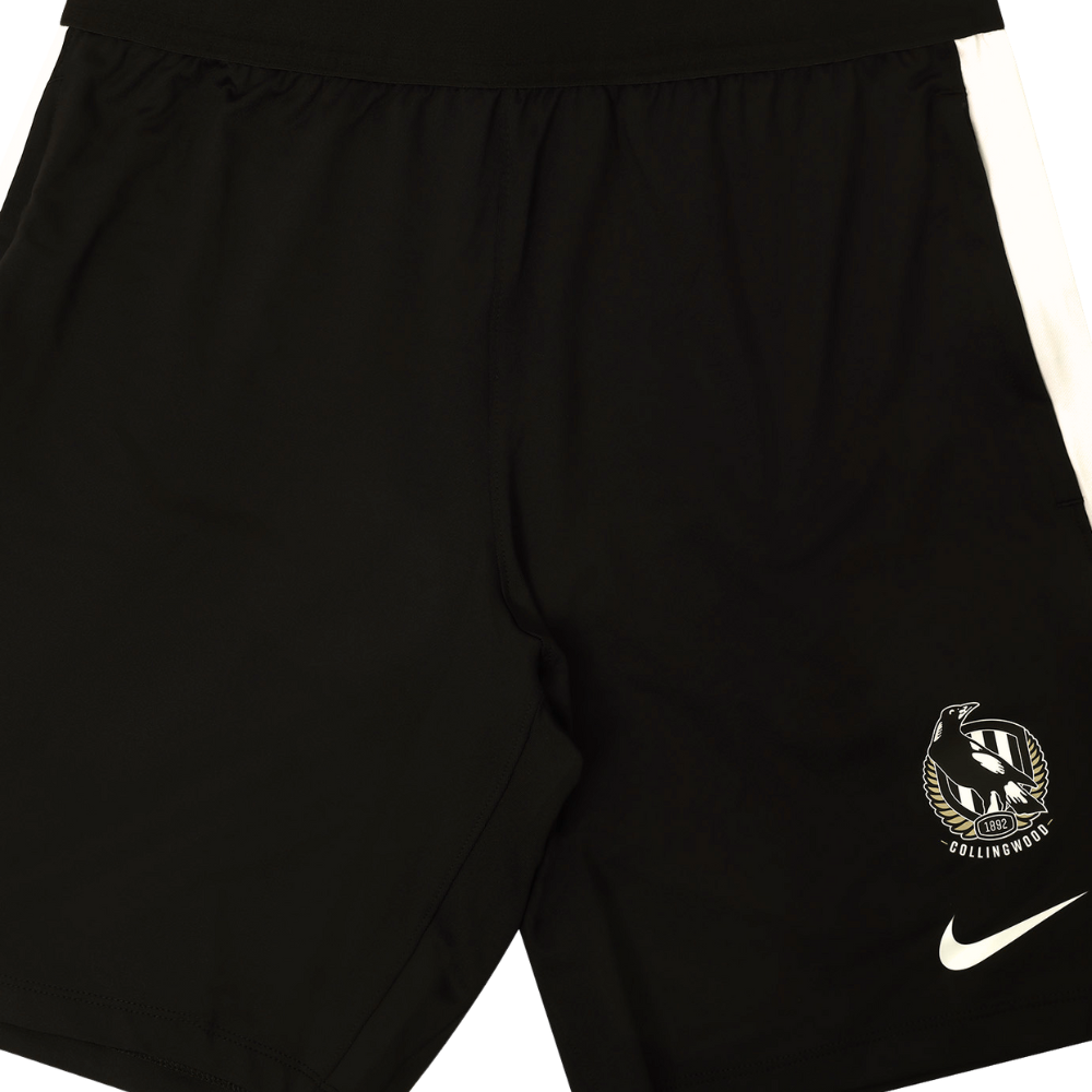 Collingwood 2026 Nike Mens Training Shorts with Pockets