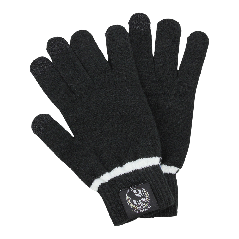 Collingwood Touch Screen Gloves | Official Collingwood FC Merchandise