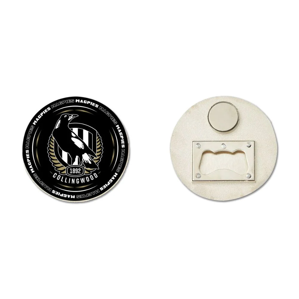 Collingwood Bottle Opener Magnet | Official Collingwood FC Merchandise