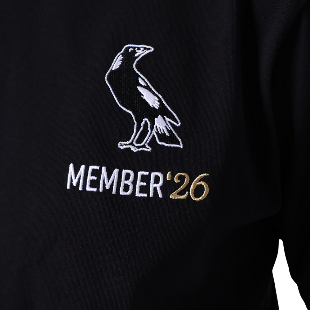 Collingwood 2026 Adults Member Tee | Official Collingwood FC Merchandise