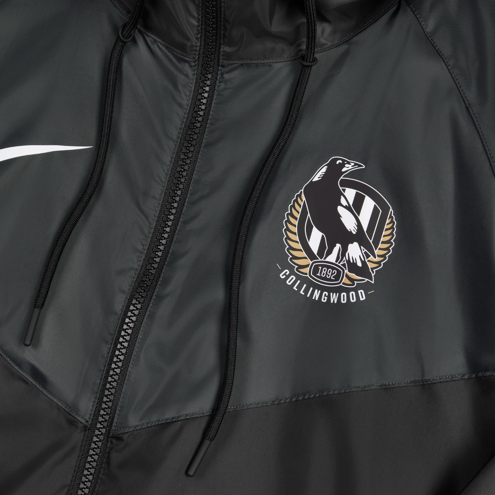 Collingwood 2026 Nike Adults Windrunner Jacket | Official Collingwood FC Merchandise