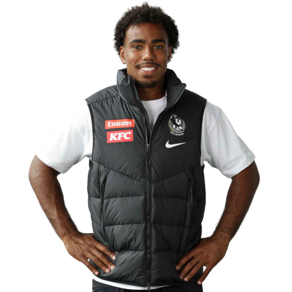 Collingwood 2026 Nike Mens Sideline Vest | Official Collingwood FC Merchandise