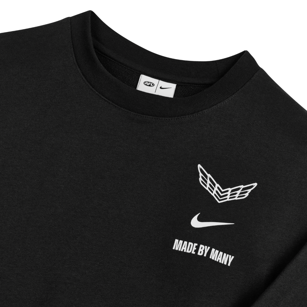 Collingwood 2026 Nike Adults Crew Jumper | Official Collingwood FC Merchandise