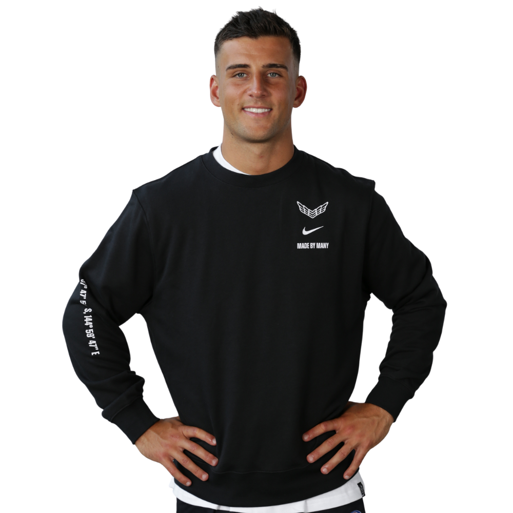 Collingwood 2026 Nike Adults Crew Jumper | Official Collingwood FC Merchandise