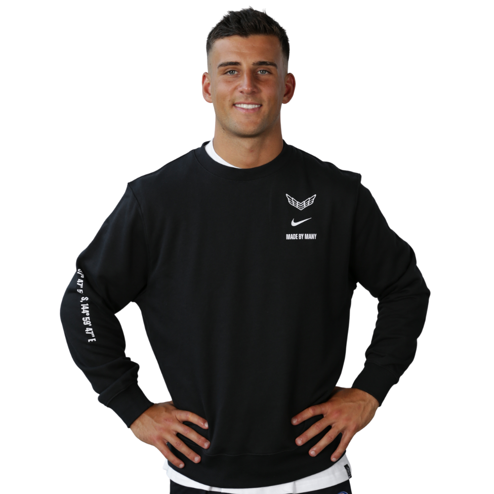 Collingwood 2026 Nike Adults Crew Jumper | Official Collingwood FC Merchandise