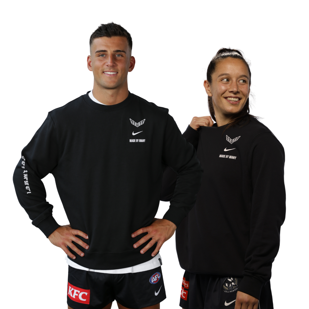 Collingwood 2026 Nike Adults Crew Jumper
