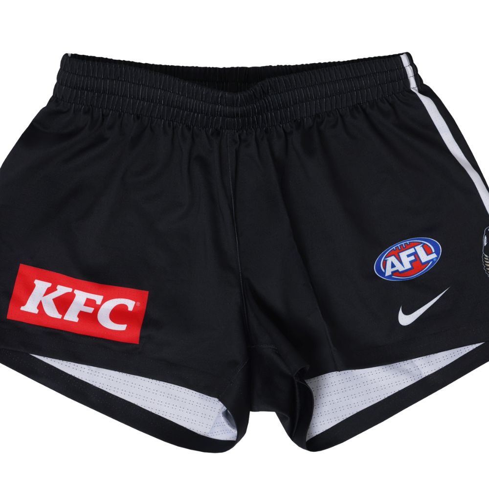 Collingwood 2026 Nike Mens Home Shorts | Official Collingwood FC Merchandise