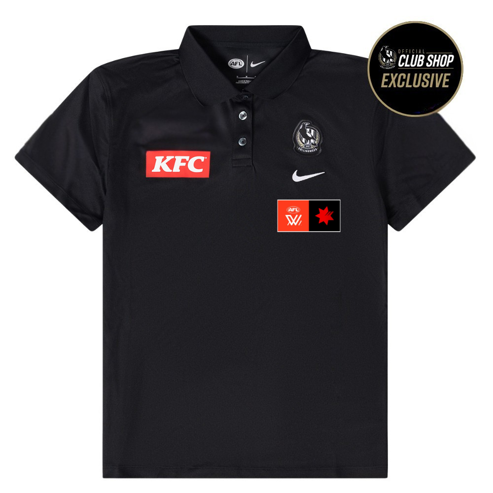 (PRE ORDER) Collingwood 2026 Nike AFLW Womens Team Polo