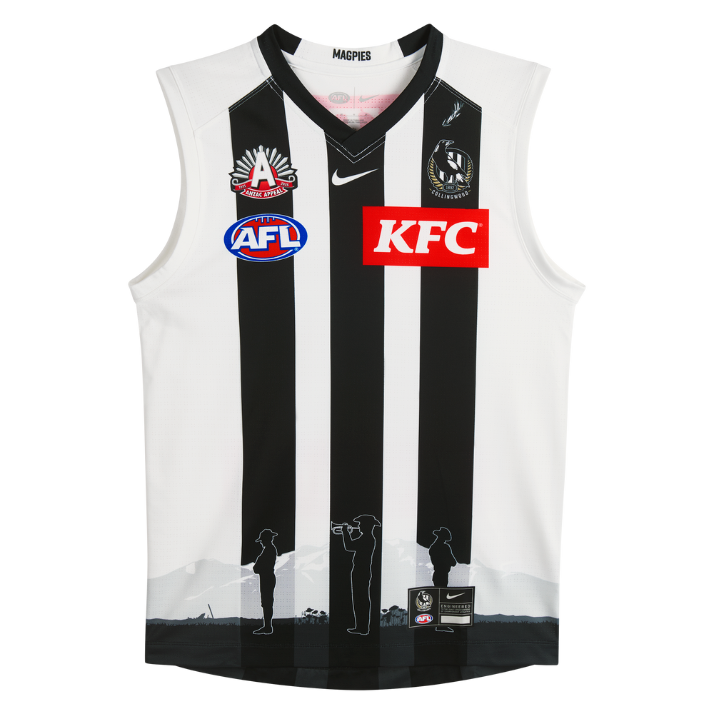Collingwood 2026 Nike Adults Anzac Day Guernsey | Official Collingwood FC Merchandise