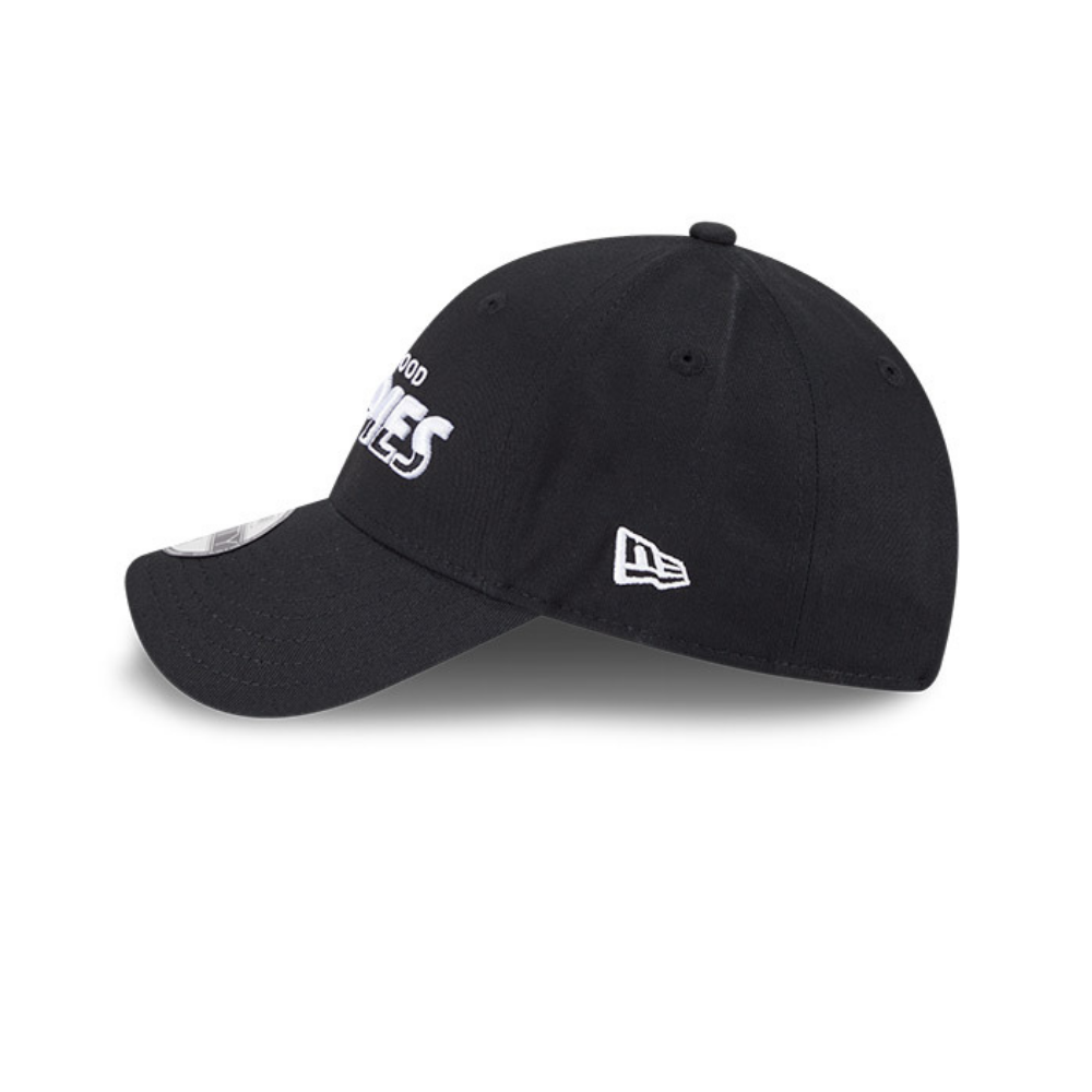 Collingwood New Era 9FORTY Youth Split Script Cap | Official Collingwood FC Merchandise