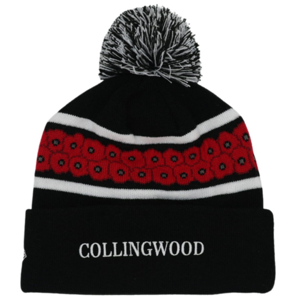 Collingwood New Era Poppy Knit Beanie