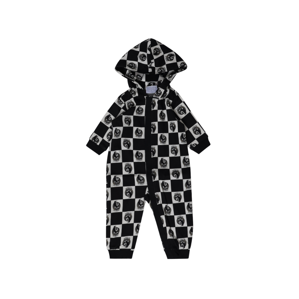 Collingwood Infant Fleece Romper | Official Collingwood FC Merchandise