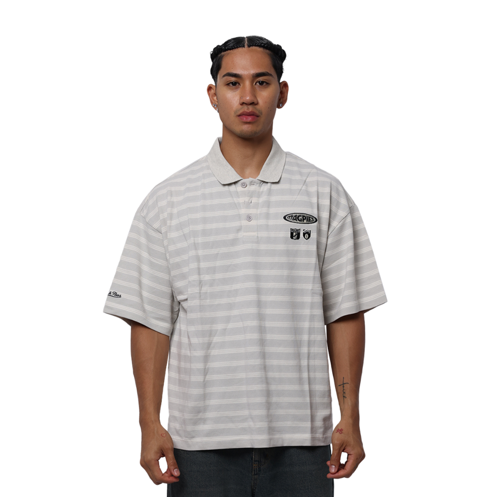 Collingwood Mitchell & Ness Heritage Boxy Polo | Official Collingwood FC Merchandise