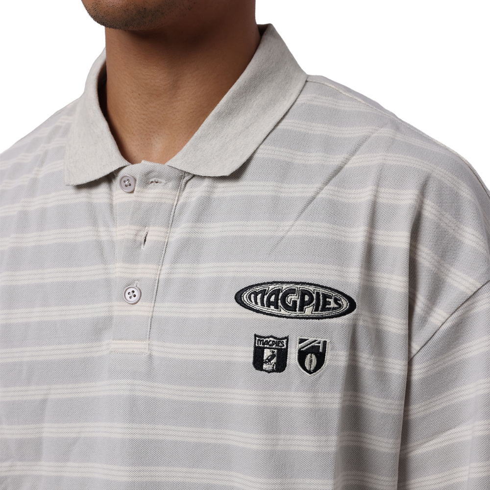Collingwood Mitchell & Ness Heritage Boxy Polo | Official Collingwood FC Merchandise