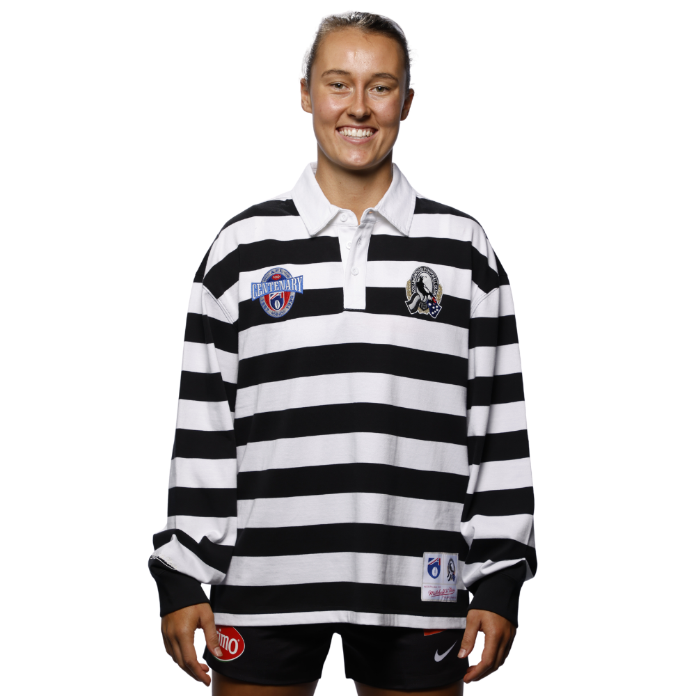 Collingwood Mitchell & Ness Centenary Rugby Polo